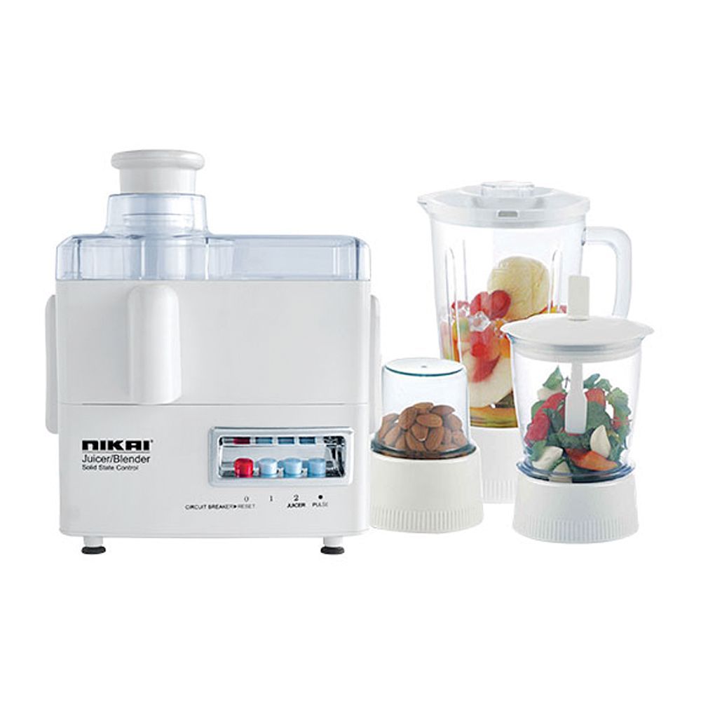 Brilliance Premium 3-in-1 Juicer 8176 - Multi-Function Juicer with Blender and Grinder