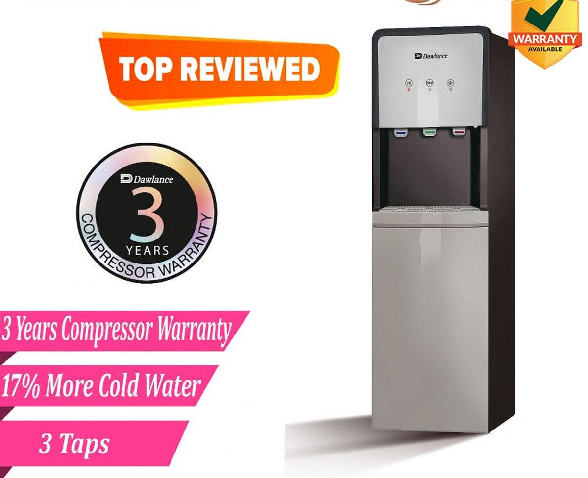 Dawlance WD-1060 Water Dispenser – Hot & Cold, WBR Silver