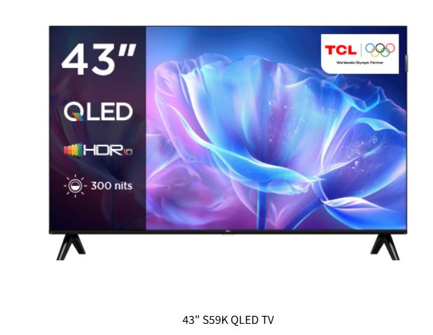 TCL S59K QLED TV 43inch