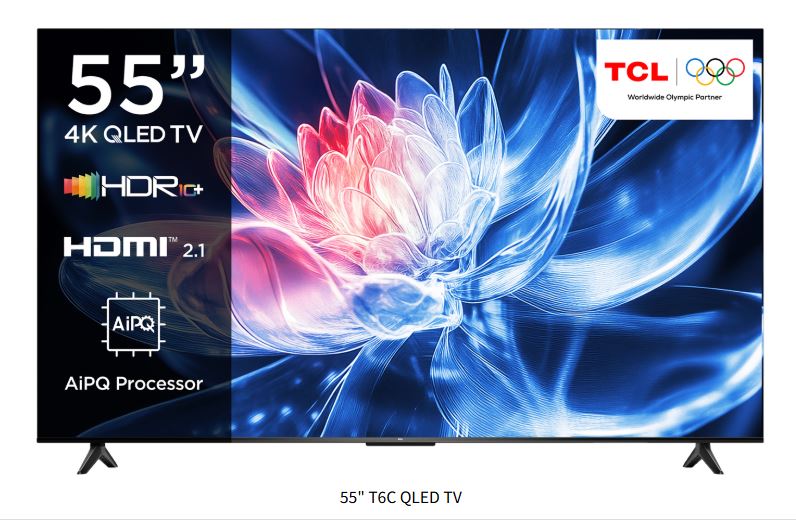 TLC T6C QLED TV 55inch