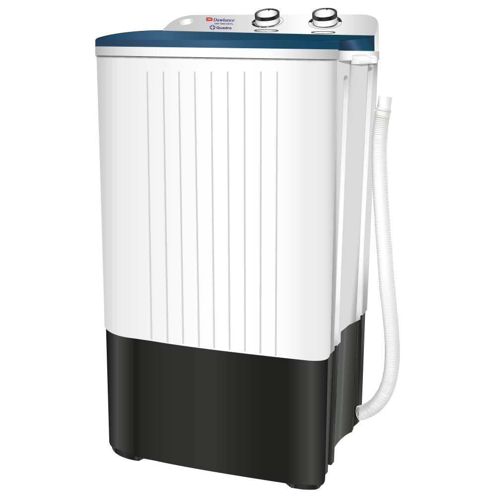 DW 7200 CB Single Tub Washer - 6KG Capacity, Compact & Efficient Laundry Solution with Powerful Motor