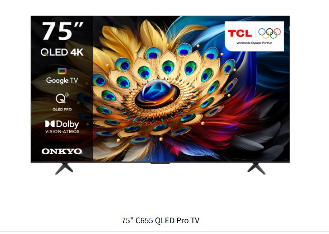 TCL C655 QLED TV 75inch