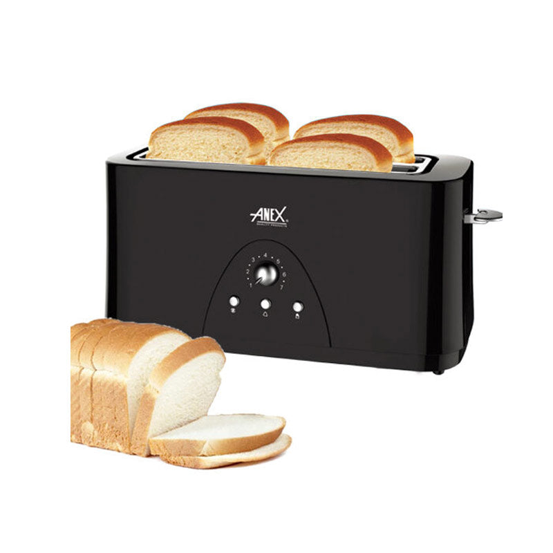 Anex 4 Slice Toaster AJ-3020 (1400W) – Efficient and Convenient Toasting for Perfect Breakfasts