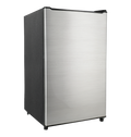 Dawlance Refrigerator 9101 SD | Black/Silver | Energy Efficient Fridge with Single Door