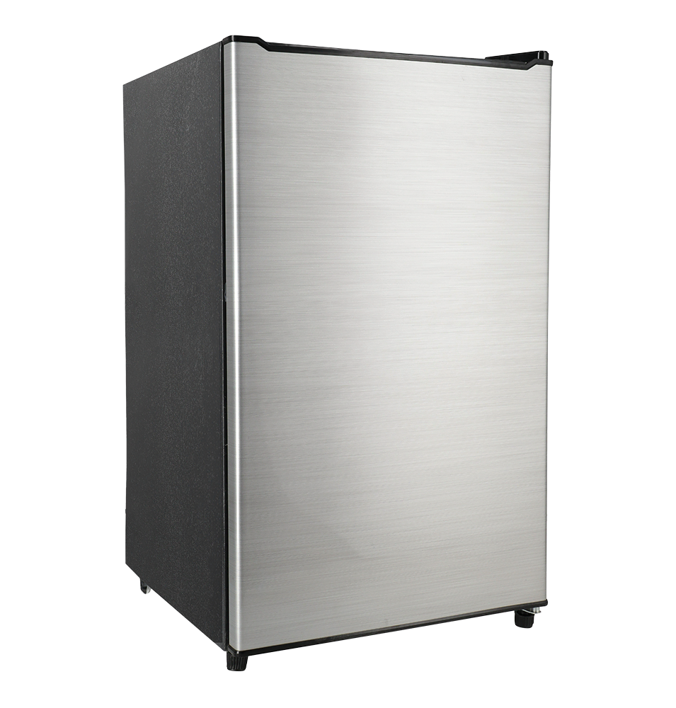 Dawlance Refrigerator 9101 SD | Black/Silver | Energy Efficient Fridge with Single Door