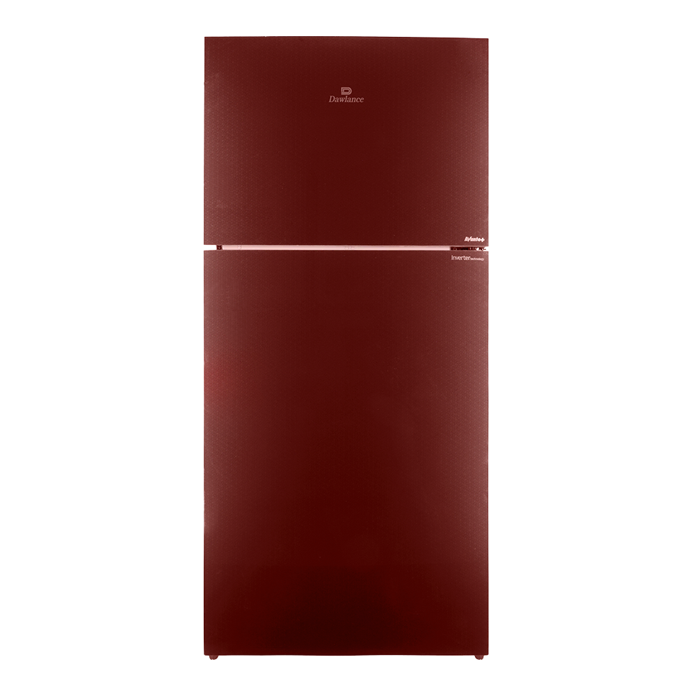 Dawlance REF 9173 WB Avante+ GD Inverter Ruby Red – 12 CFT | Glass Door | Inverter Technology