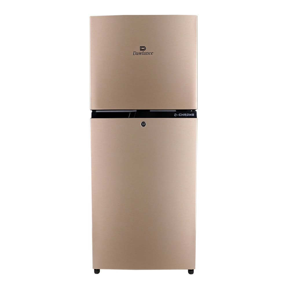 Dawlance REF 9173 WB E-Chrome Hairline Golden – 12 CFT | Metal Body | Energy Efficient