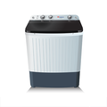 Dawlance DW-7500 Twin Tub Washing Machine – 10kg, Clear Lid, Semi-Automatic