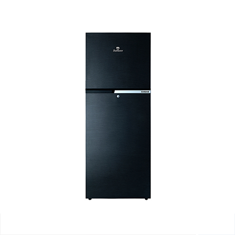 Dawlance Refrigerator - 9191 CHROME HAIRLINE BLACK