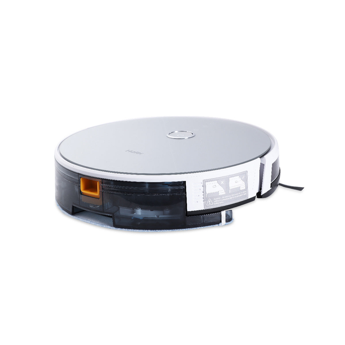 Haier Robot Vacc/Clean TH27U1 Silver - Smart Robotic Vacuum Cleaner, Automated Cleaning, Sleek Design