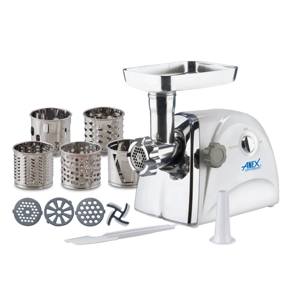 Anex Meat Grinder AG-2049 - High-Power Electric Meat Mincer with Stainless Steel Blades