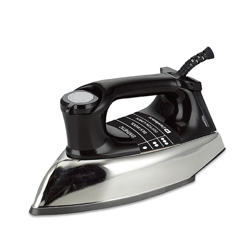 Dawlance DWDI 1020 Dry Iron - Black with Smart Ironing Feature
