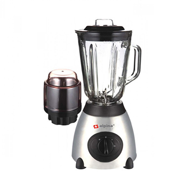 Alpina SF-1012 Glass Jar Blender + Grinder 500W