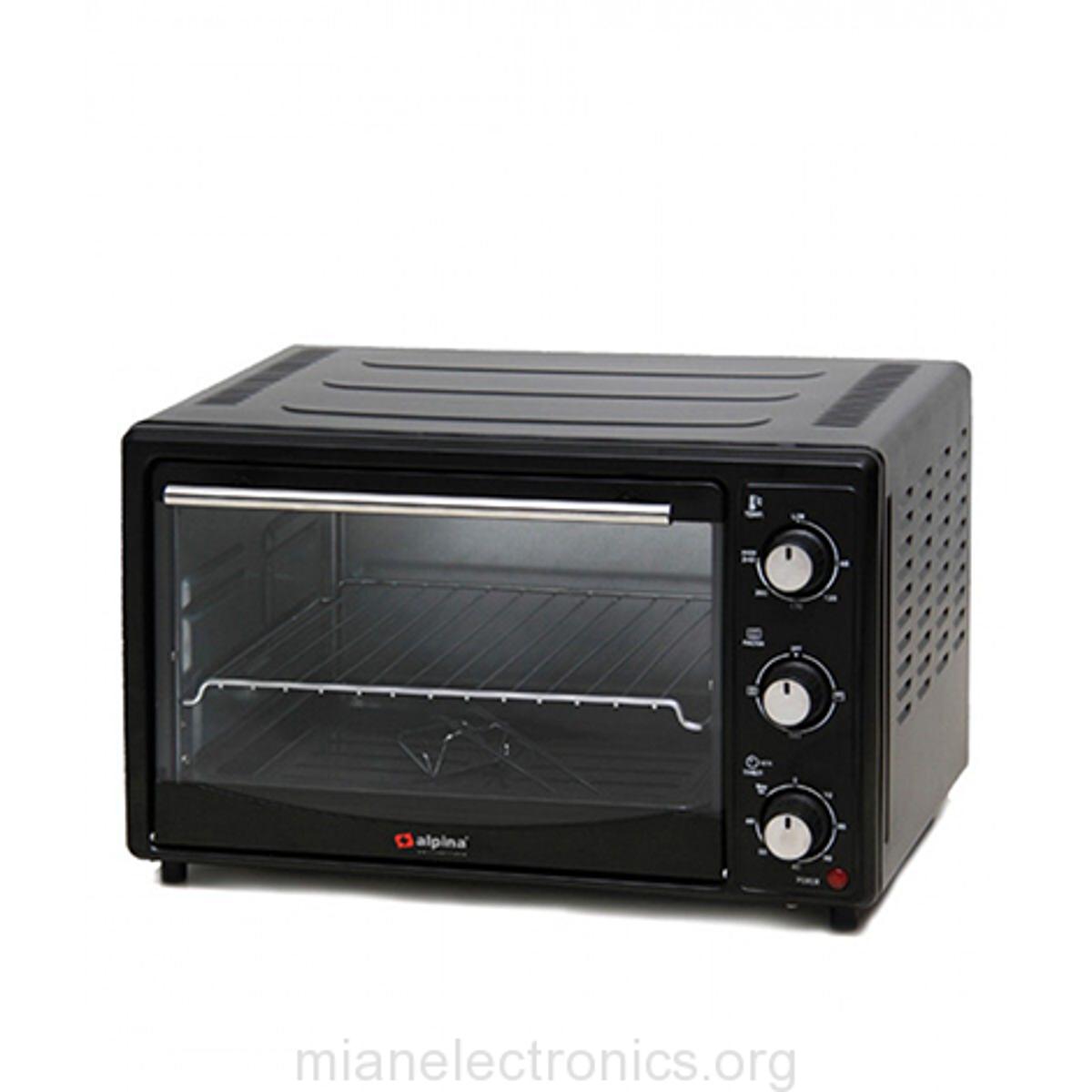 Alpina SF-6001 Toaster Oven - 48L Capacity, 2000W, Multi-Function Stainless Steel Oven