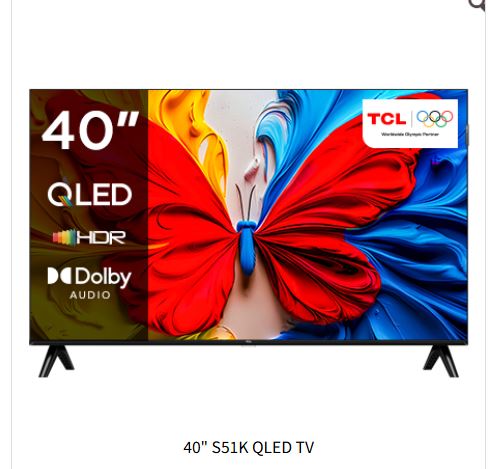 TCL S51K QLED TV 40inch