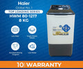 Haier 8 Kg Washing Machine HWM 80-1217 And HWM80-1217E