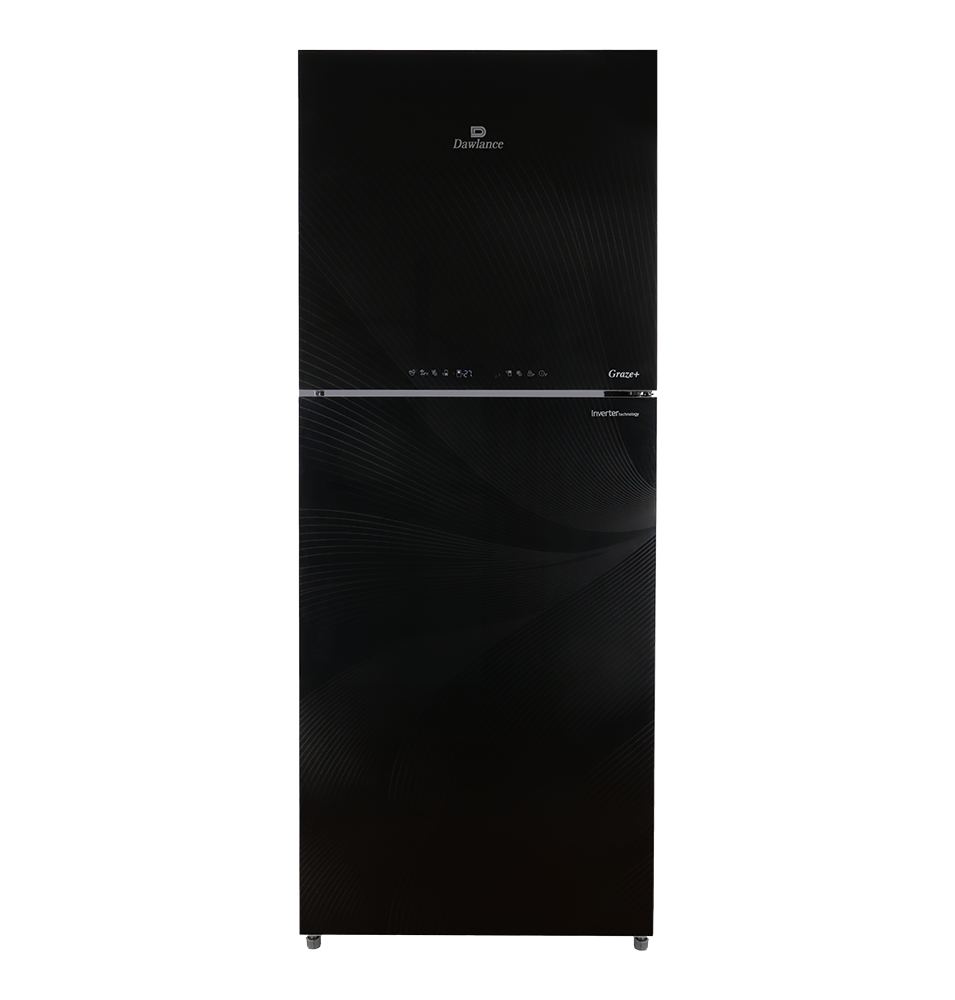 Dawlance 9193 Graze+ Gem Black Refrigerator – 17 CFT | Digital Display | Energy Efficient