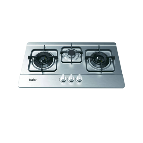 Haier Hob - HCC631DGS (BUILT IN HOB STEEL 3 BURNER)