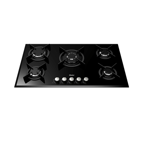 Haier Hob - HCC519DGG (BUILT IN HOB GLASS 5 BURNER)