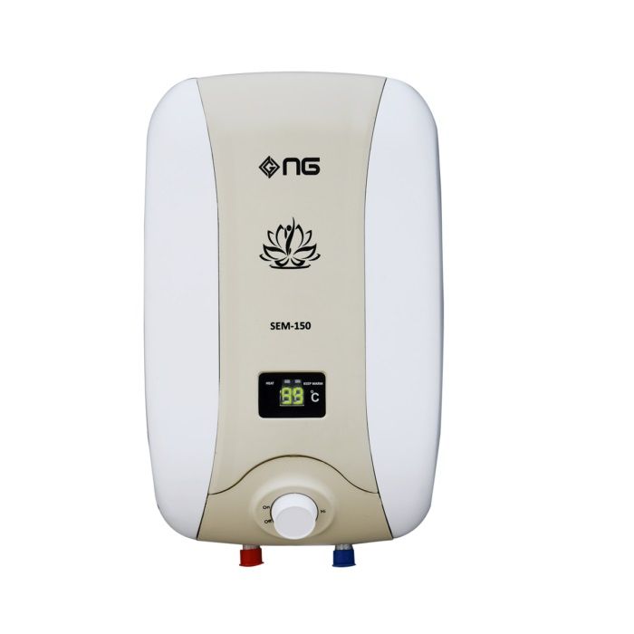NASGAS SEM-150 Instant Electric Geyser - Quick Heating 15-Liter Water Heater