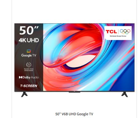TCL V6B UHD Google TV 50inch