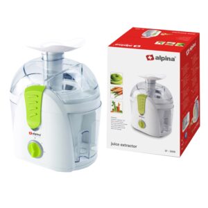 Alpina SF-3008 Juice Extractor 400W - Efficient Juice Extraction, Compact Design