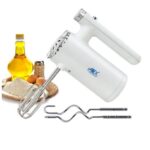 Anex Hand Mixer AG-817 - 5-Speed Electric Mixer with Beaters and Dough Hooks