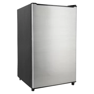 Dawlance Refrigerator 9101 SD | Black/Silver | Energy Efficient Fridge with Single Door