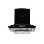 NASGAS Kitchen Hood KHD-250 | Powerful Suction with Modern Design | Stainless Steel Chimney Hood