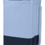 DAW Spinner DW-6000 Clear Lid - High-Speed Spin Dryer with Transparent Lid (White)