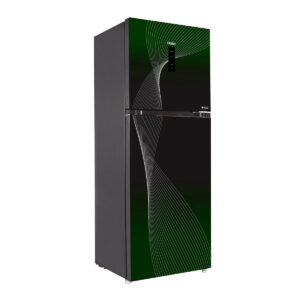 Haier Refrigerator HRF-398 IFGA Inverter (GD Green) – Large Capacity & Energy Efficient
