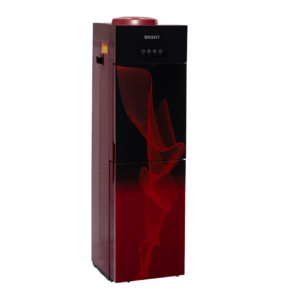 Orient Crystal 3 Water Dispenser – Hot & Cold, Smoke Red