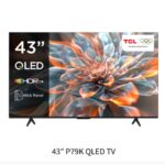 TCL P79K QLED TV 43inch