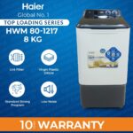 Haier 8 Kg Washing Machine HWM 80-1217 And HWM80-1217E